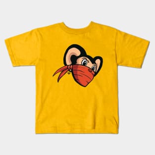Ninja Mouse head Kids T-Shirt